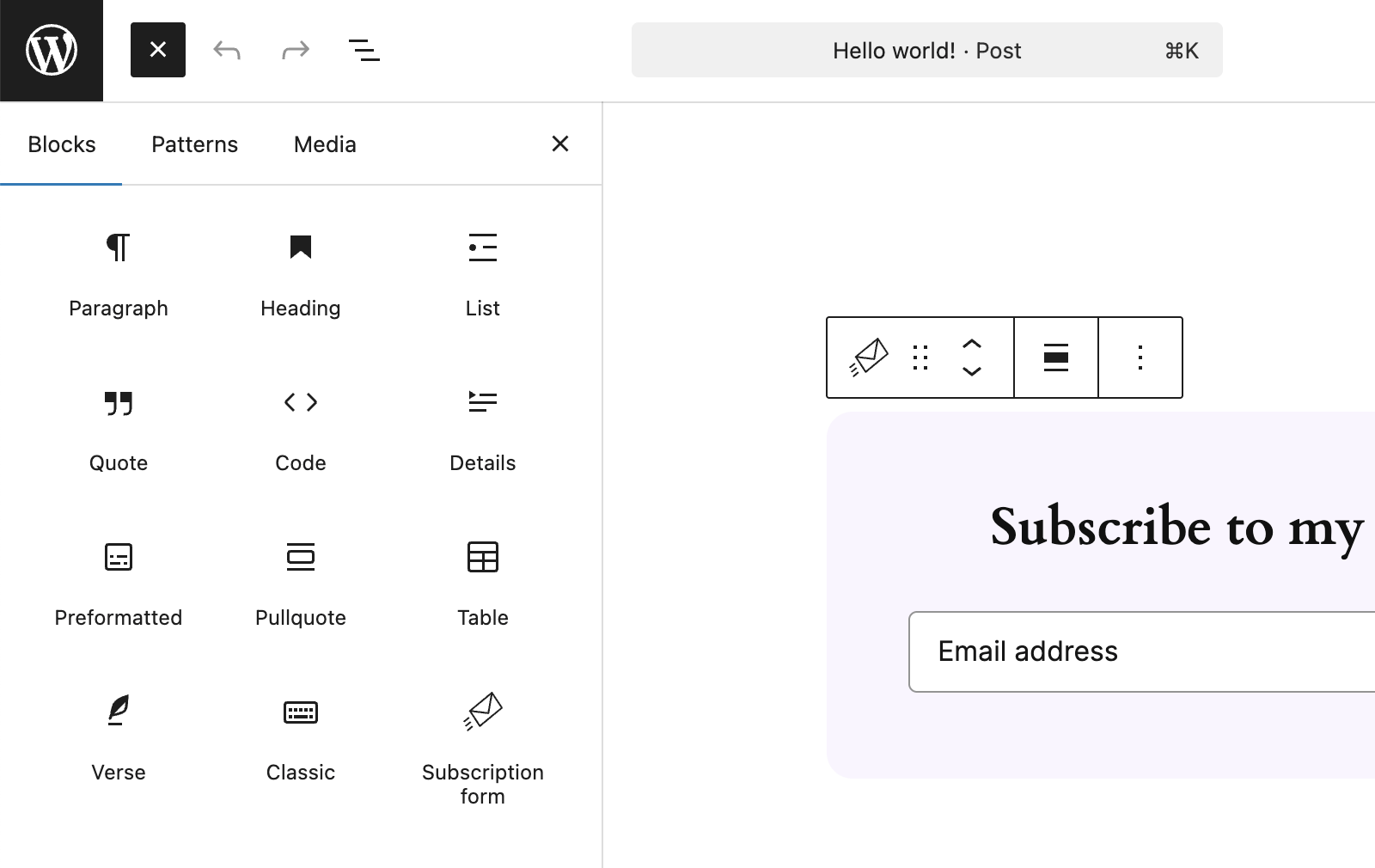 Using a custom SVG image as a Gutenberg icon