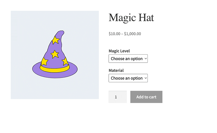 WooCommerce conditional attributes