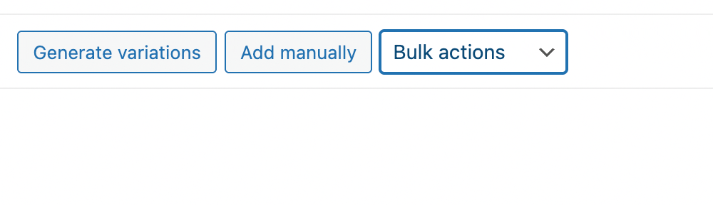 edit all variations custom bulk option
