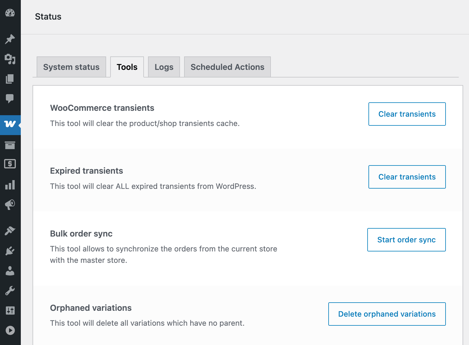 Bulk order sync tool for WooCommerce