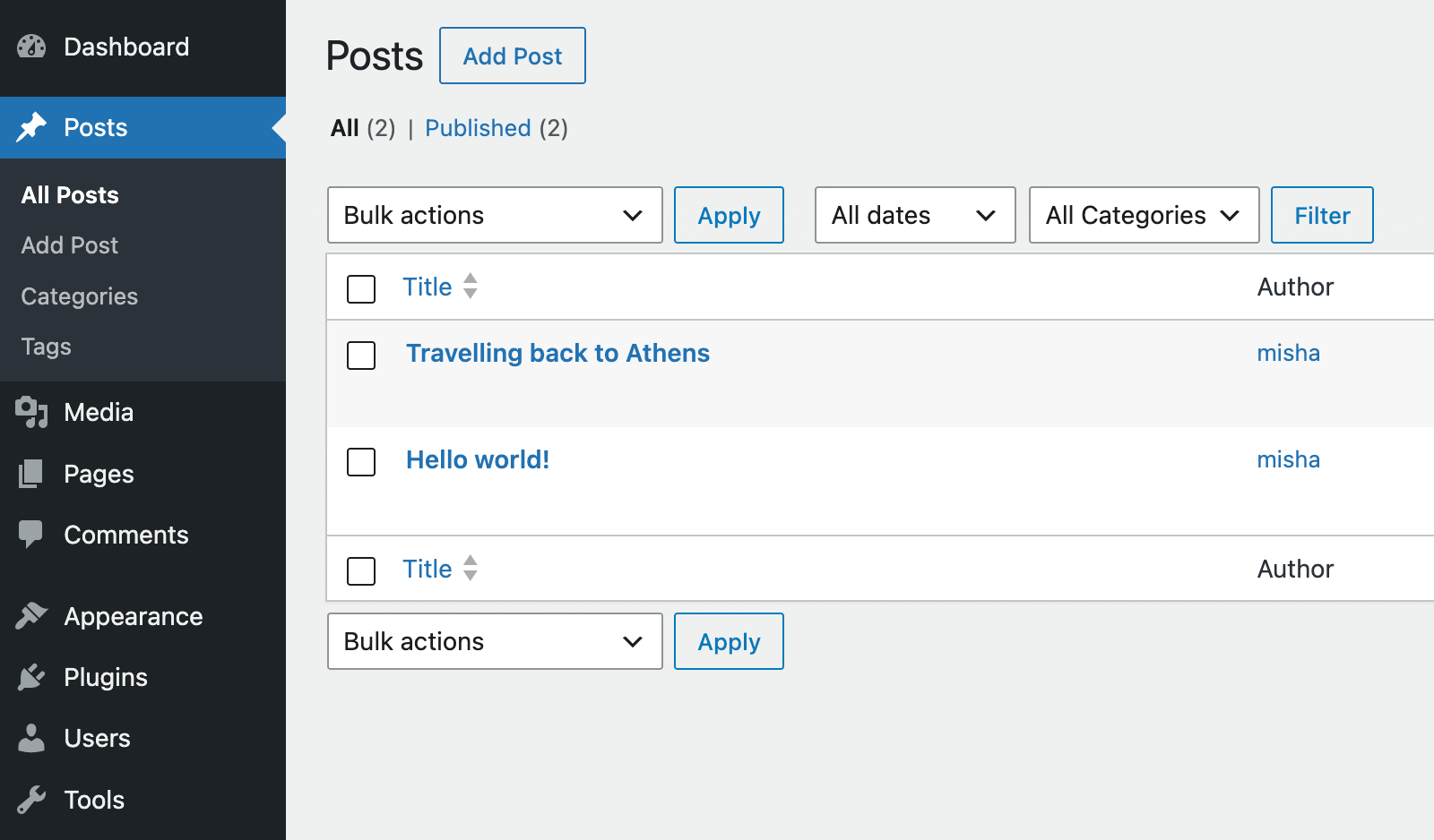 Publishing multiple posts at once to the other site using batch requests in WordPress REST API